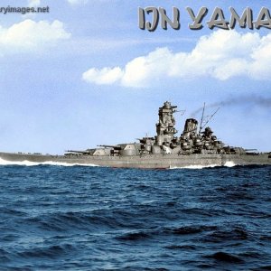 IJN Yamato trials color