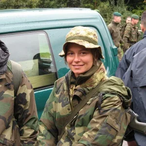 Female soldier