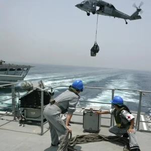 Able Seaman Leon-Seplveda and Camphuis