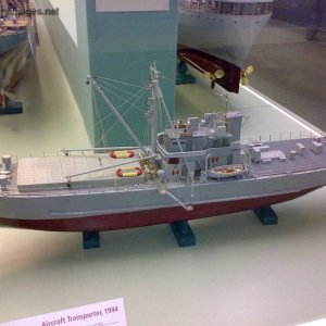 Glasgow Museum of Transport Warship Models