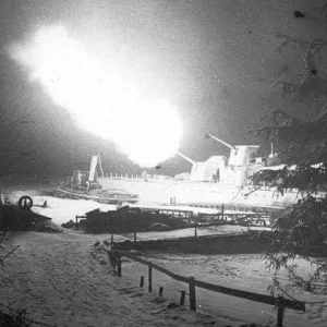 Ships Guns Leningrad 1943