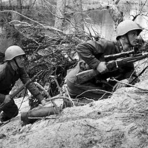 Russian Snipers in Leningrad