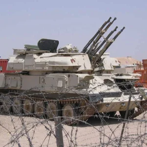 ZSU 23/4 in IRAQ