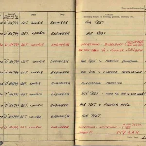 Log Book page 8