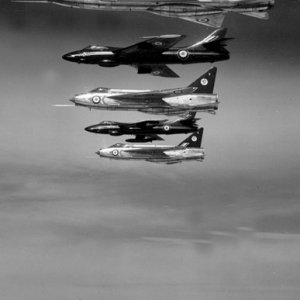 RAF Hunters & Lightnings