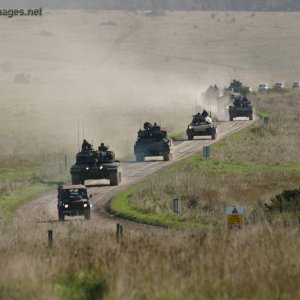 Armor vehicle convoy