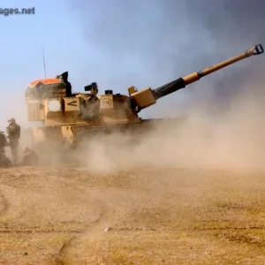 AS90 155mm self-propelled gun
