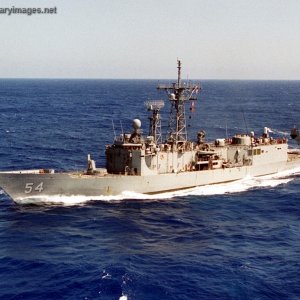 Perry-class guided missile frigate USS Ford (FFG 54)