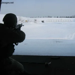 At the range, 3 Jaeger Coy, Jaeger Brigade