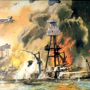 paintings of pearl harbour