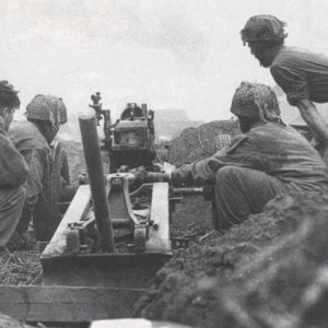 75mm Pack Howitzer Oosterbeek WW2