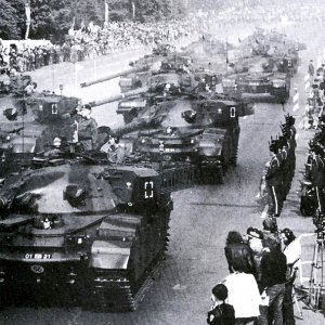 Chieftain tanks on parade | A Military Photos & Video Website