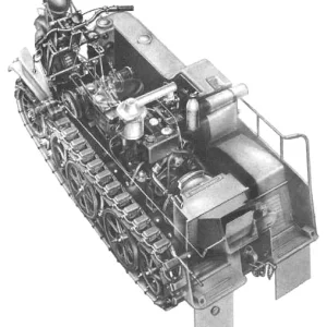 Kettenkrad cutaway
