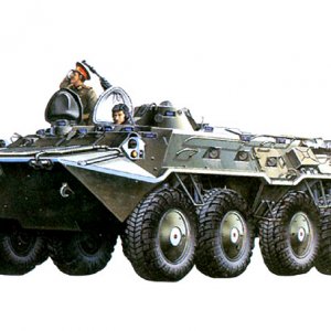 Russian BTR 82 Armored vehicle