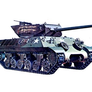 M10 Gun Motor Carriage tank destroyer