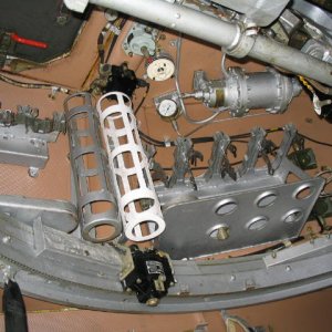 Inside the Abbott 105mm SP Gun