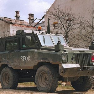 Armoured Royal Engineer Landrover