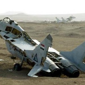 MiG-29 wrecks