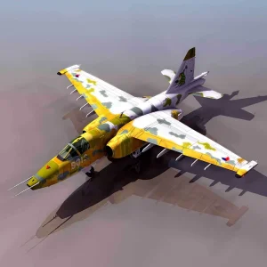 Computer Model of a SU 25 'Frogfoot'