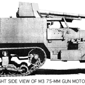 M3 half track 75mm gun