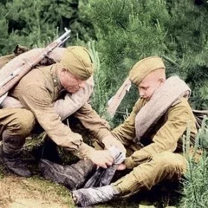 Soviet Army WWII In colour