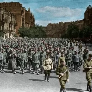 Soviet Army WWII In colour