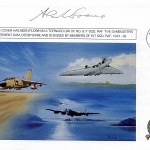 First Day Cover 617 Sqn - The Dambusters