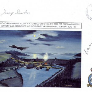 First Day Cover 617 Sqn - The Dambusters