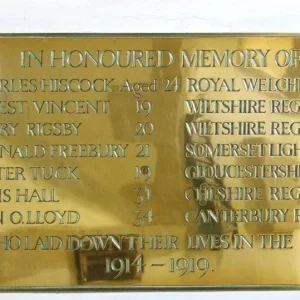 Ampney St Peter War Memorial, Gloucestershire