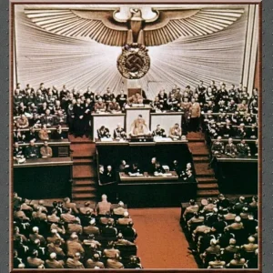Hitlers speech Reichstag