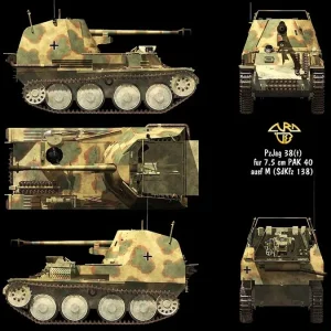 3rdReich_Pzjgr38_Marder_III_ausf_M_Sd_Kfz_138_in_Russia_around_1942_5view
