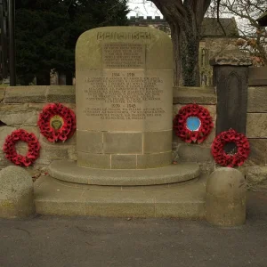 Repton War Memorial Derbyshire