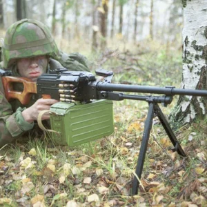 7.62mm PKM light machine gun