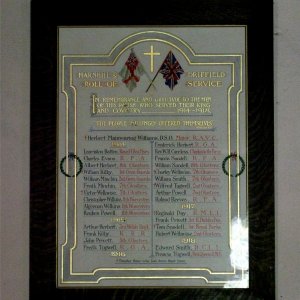 Driffield Roll of Honour Gloucestershire