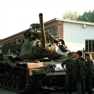 M60A1 rolled during Reforger 78.