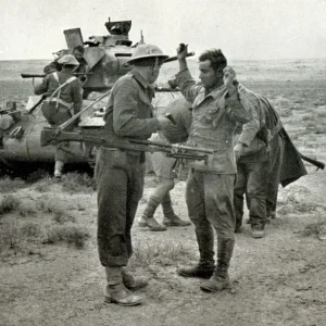 soldiers in action