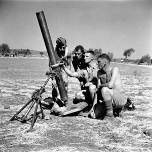 soldiers in action