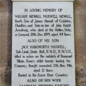 Jack Hainsworth Maxwell NEWALL
