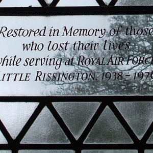 Little Rissington RAF Inscription