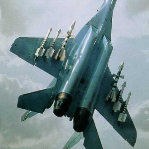 Mig 29 Showing its weapon load
