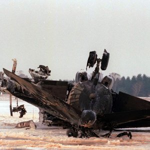 RAF Harrier crash