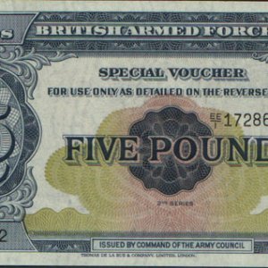 5 Pound BAV 2nd issue (front)
