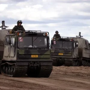 Tracked 120mm mortar
