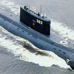 Indian Navy Sindhughosh Class Submarine