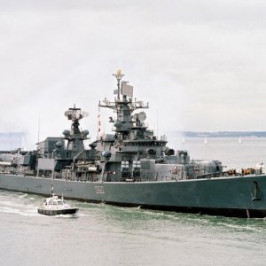 Indian Navy Destroyer Delhi Class