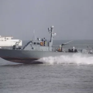 Super Dvora Mk.2 Class fast patrol vessel of the Indian Navy