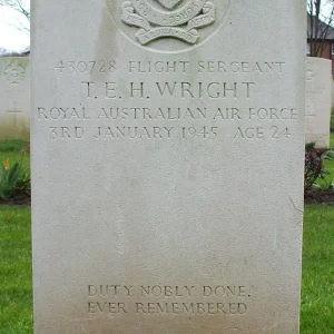 WRIGHT, THOMAS EDWARD HAROLD