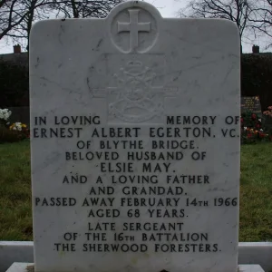 Ernest Albert EGERTON V.C.