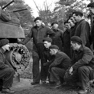 soldiers in action