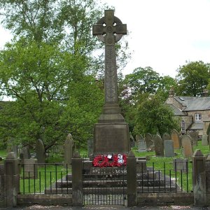 Baslow War Memorial, Derbyshire